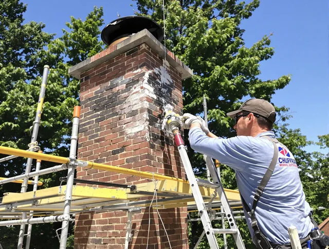 Structural chimney repair by Walnut Chimney Sweep in Walnut, CA