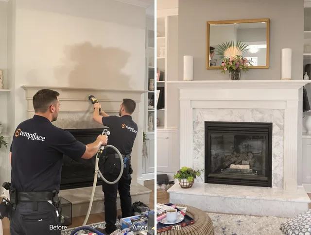 Professional soot removal by Walnut Chimney Sweep team in Walnut, CA